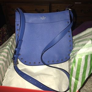 Blue Kate spade crossbody purse